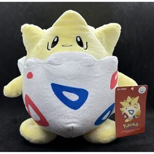 New Pokemon Togepi‎ Mocchi Rich Plush Doll Pokémon Center Original 1997 Vintage